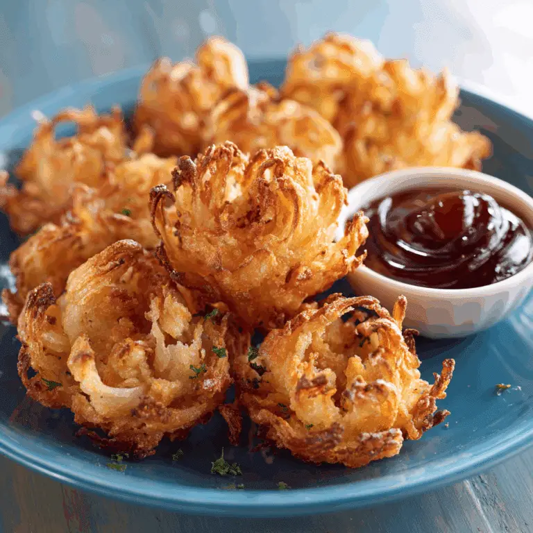 Mini Air Fryer Blooming Onions