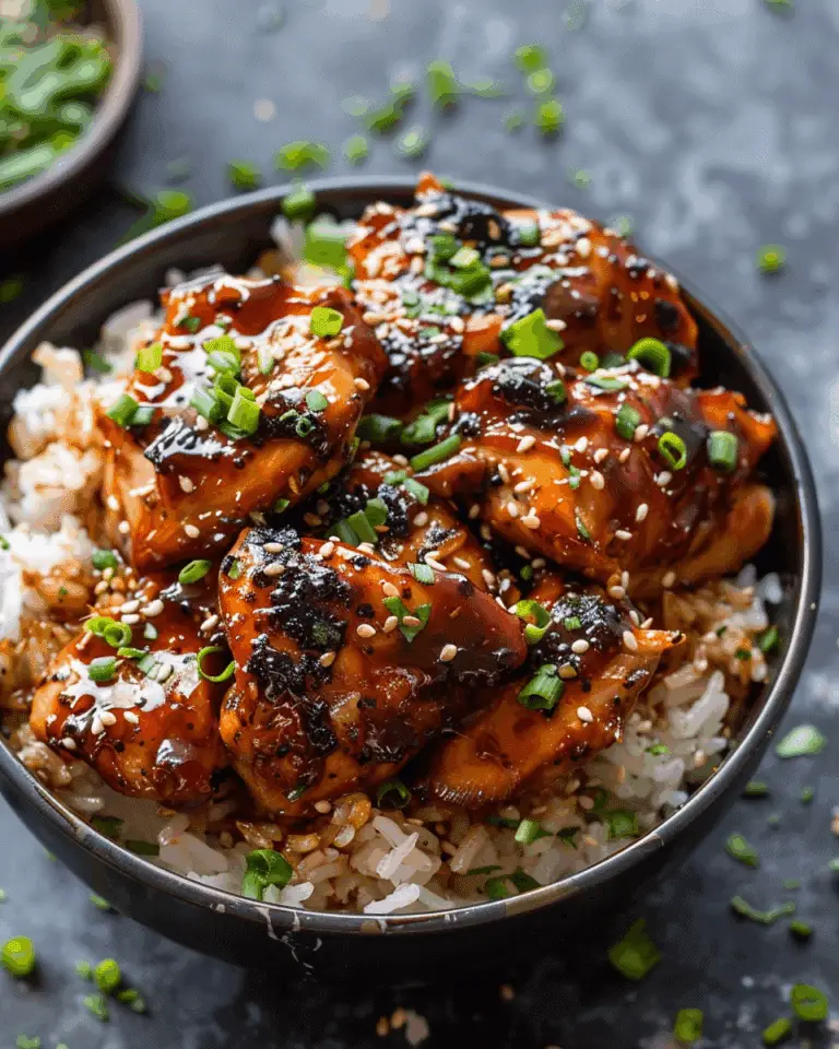 Honey BBQ Chicken Rice