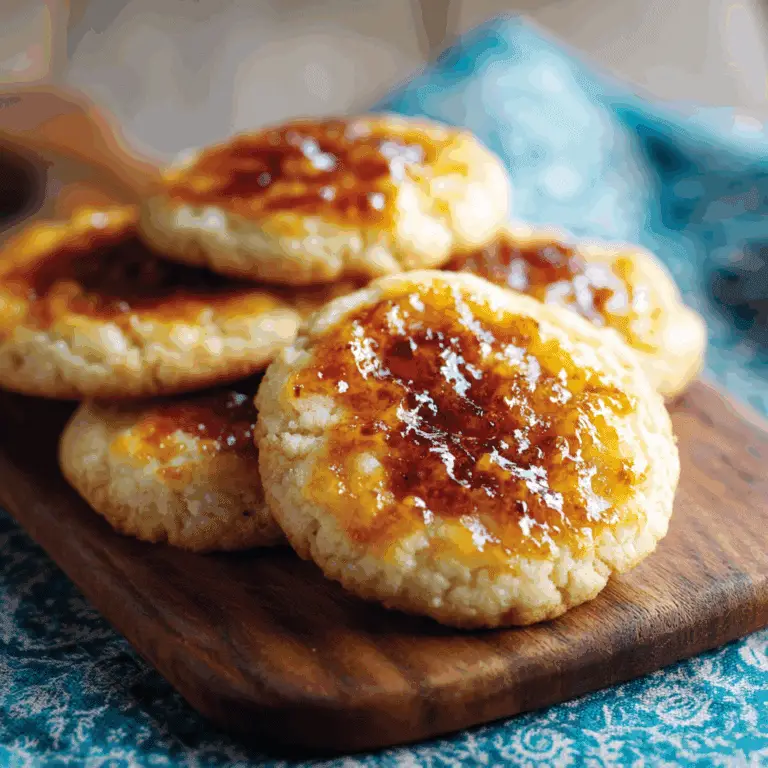 Crème Brûlée Cookies