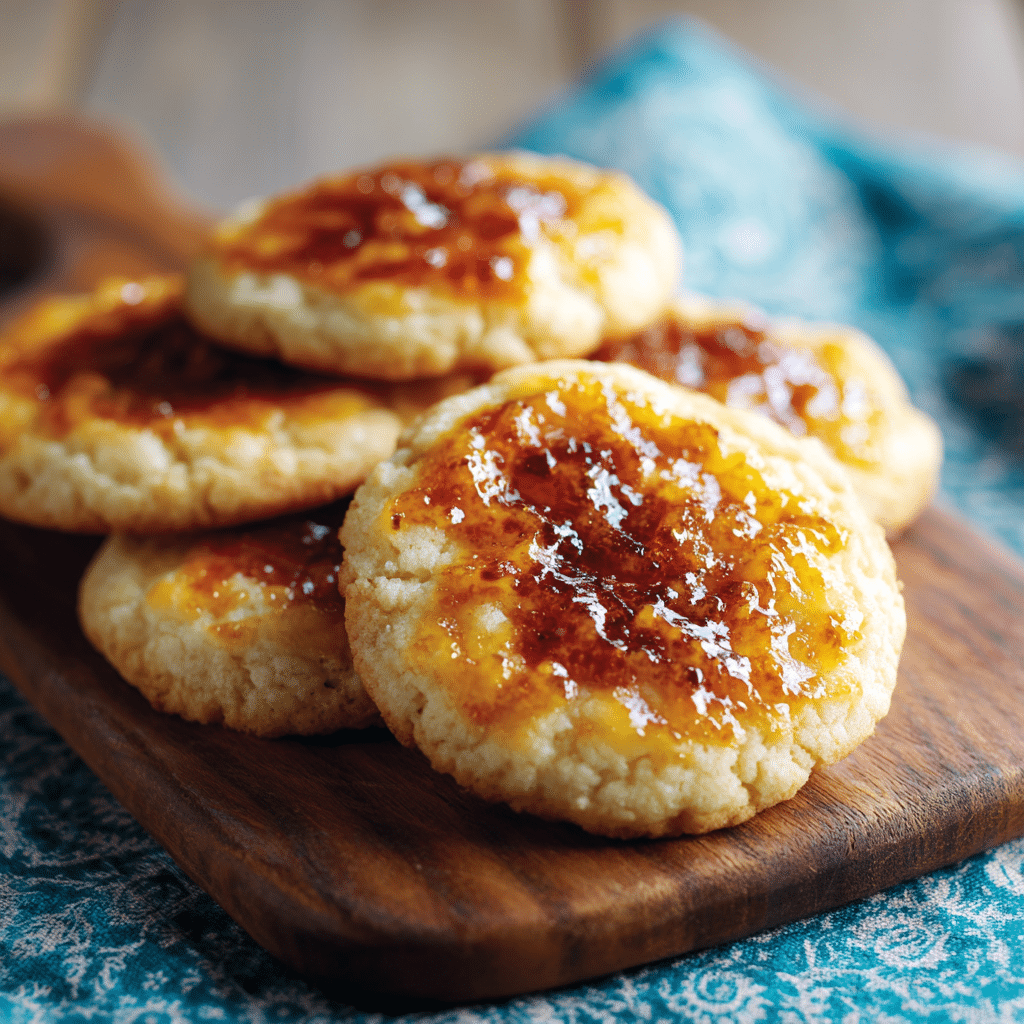 Crème Brûlée Cookies