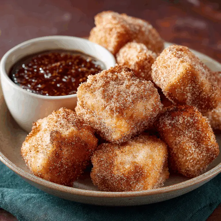Sweet Air Fryer Churro Bites Recipe