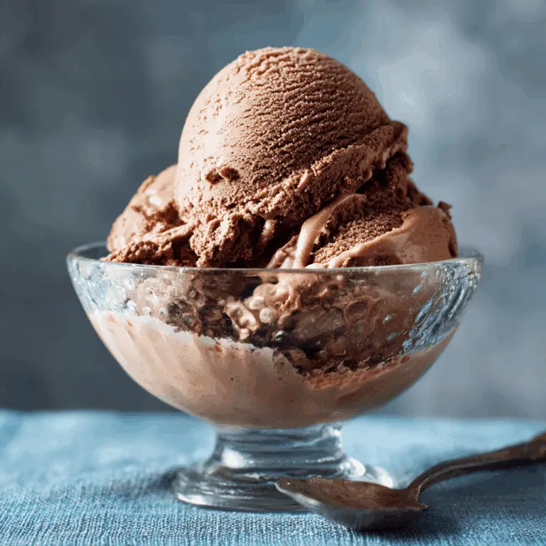 3-Ingredient Chocolate Ice Cream (No Machine Needed)