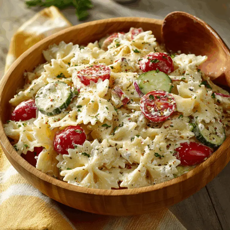 Bow Tie Pasta Salad
