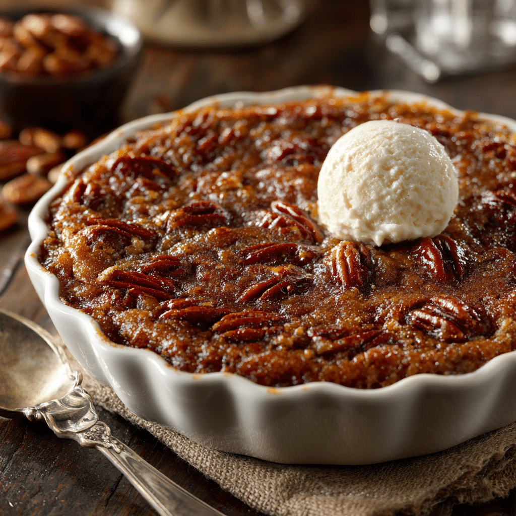 Pumpkin Pecan Cobbler