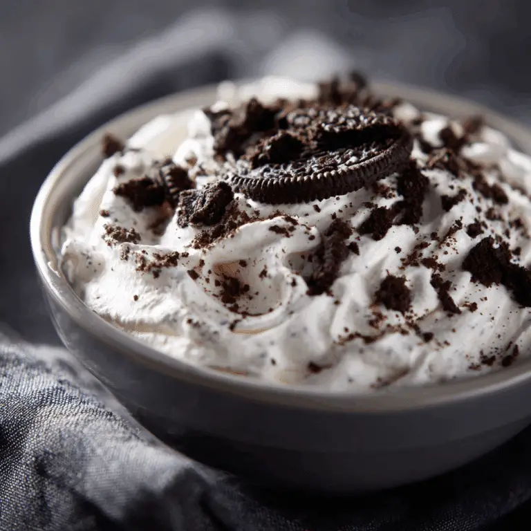 Protein Oreo Fluff Dessert