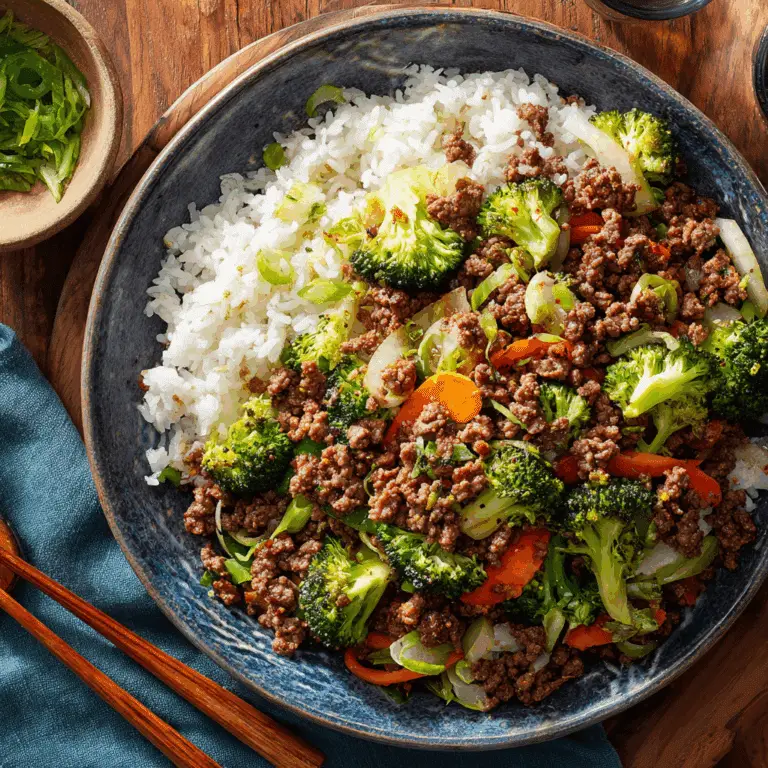 Ground Beef Stir Fry