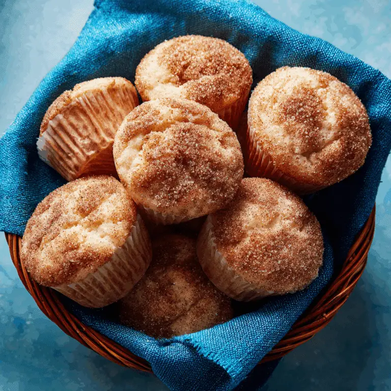 Grandma’s Fluffy Cinnamon Sugar Donut Muffins