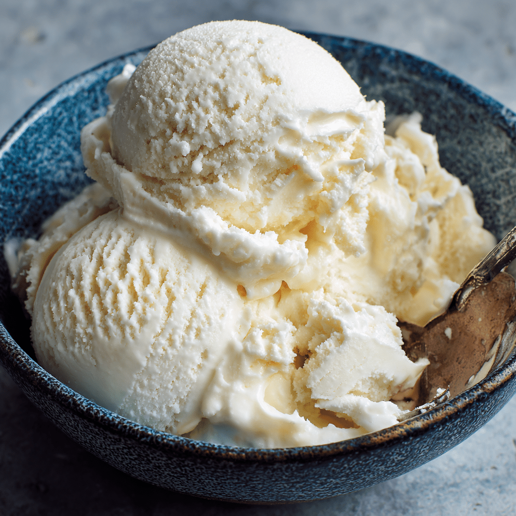 Homemade Vanilla Ice Cream