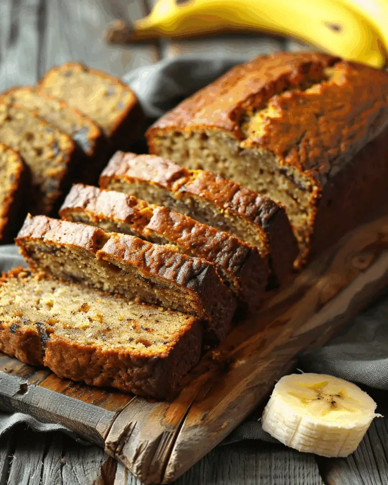 Low Carb Banana Bread Recipe (Gluten-Free)