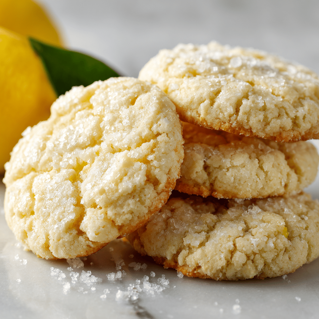 Soft & Chewy Lemon Cookies