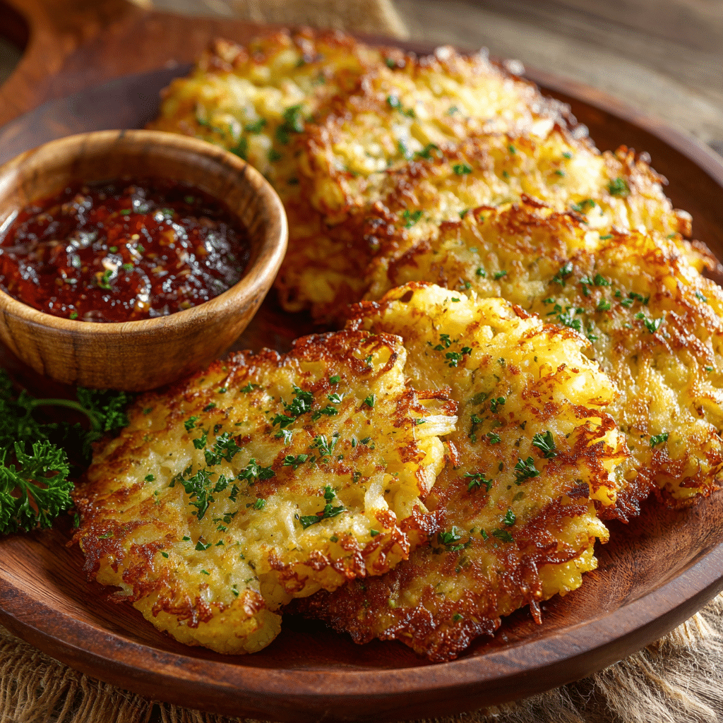 Cauliflower Hash Browns Recipe