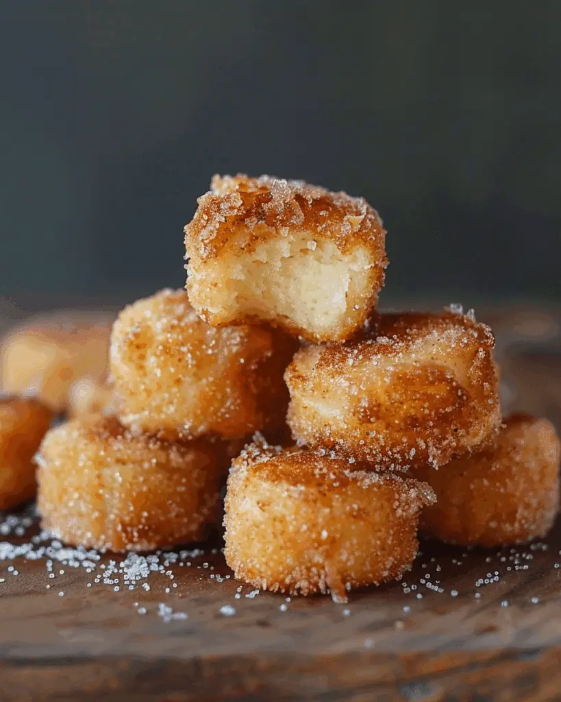 Delicious Baked Churro Bites