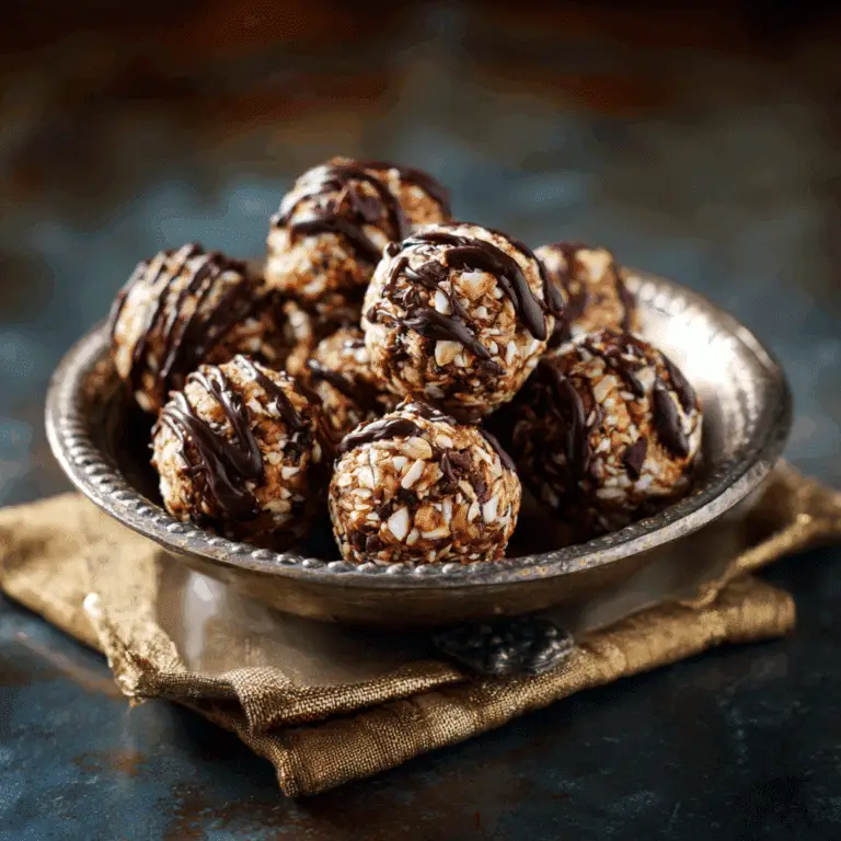 Banana Chocolate No Bake Energy Balls