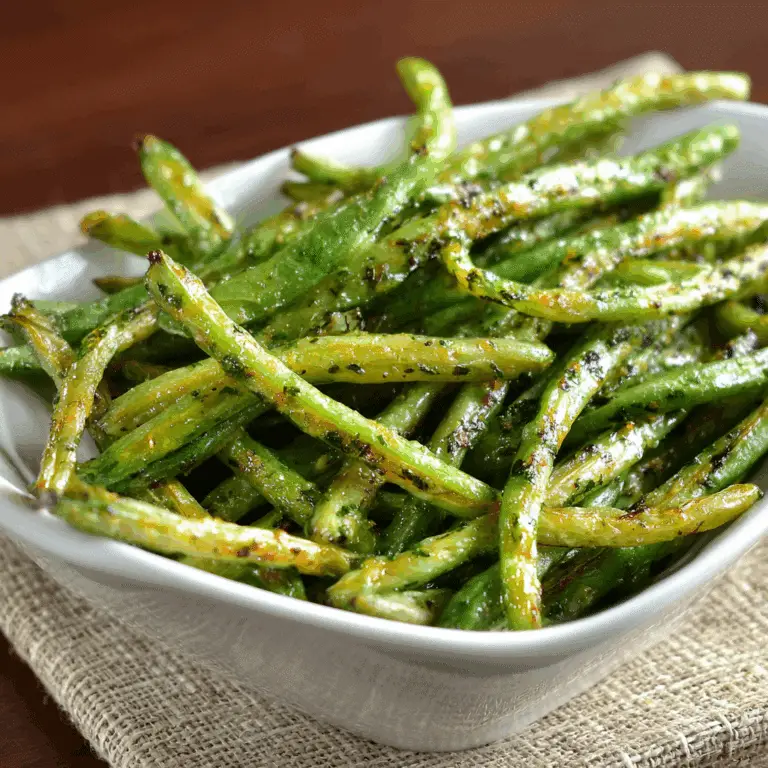 Oven Roasted Green Beans