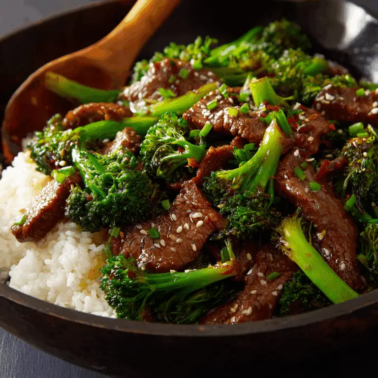 Chinese Beef and Broccoli (One Pan Take-Out)