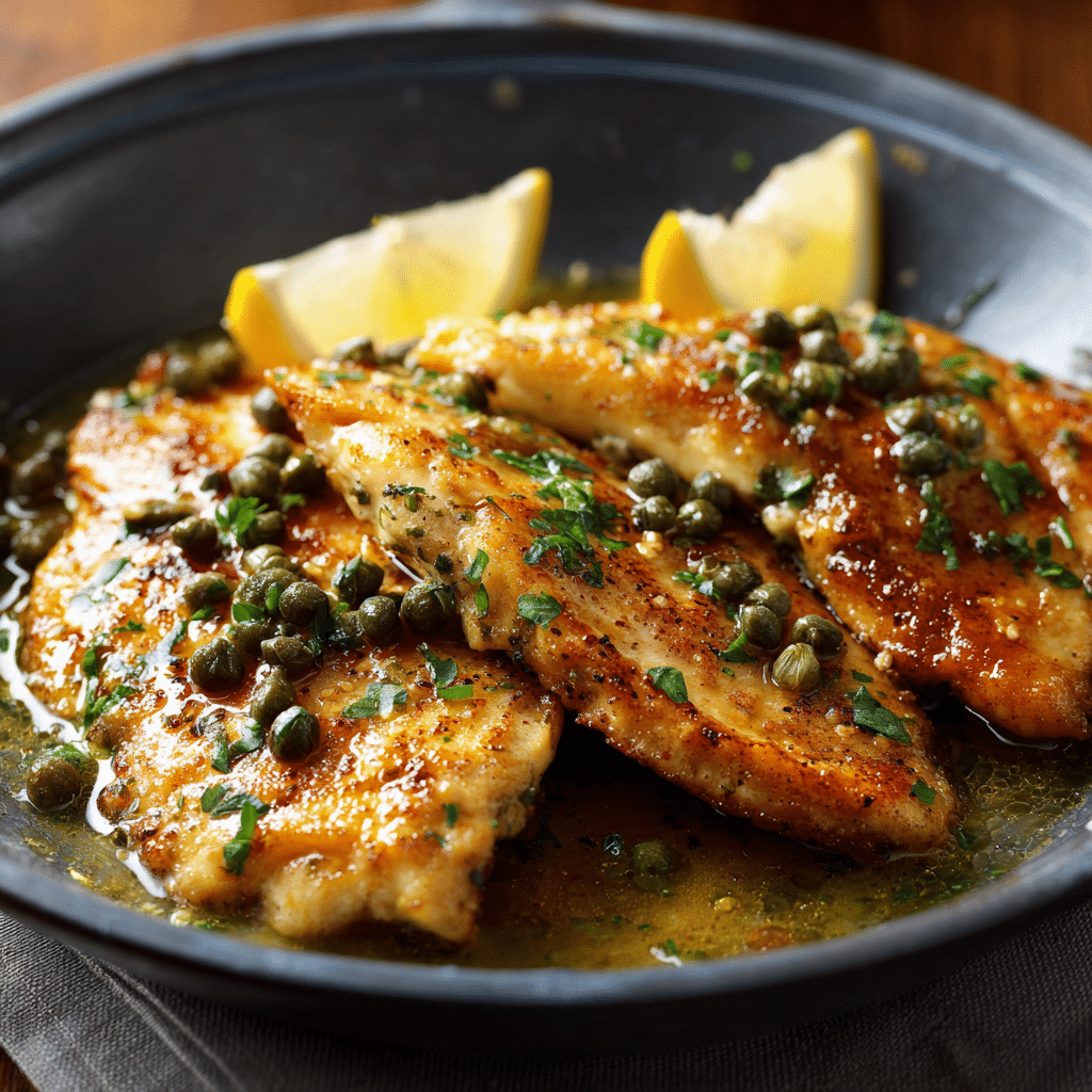 Chicken Piccata with Lemon and Capers