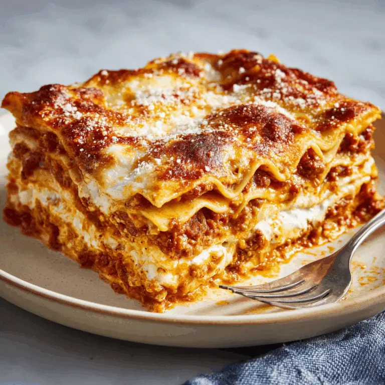 EASY Classic Homemade Lasagna