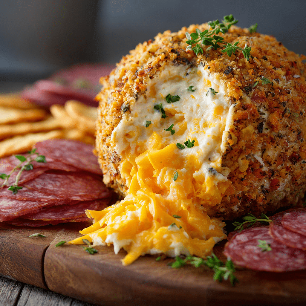 Salami Cream Cheese Ball