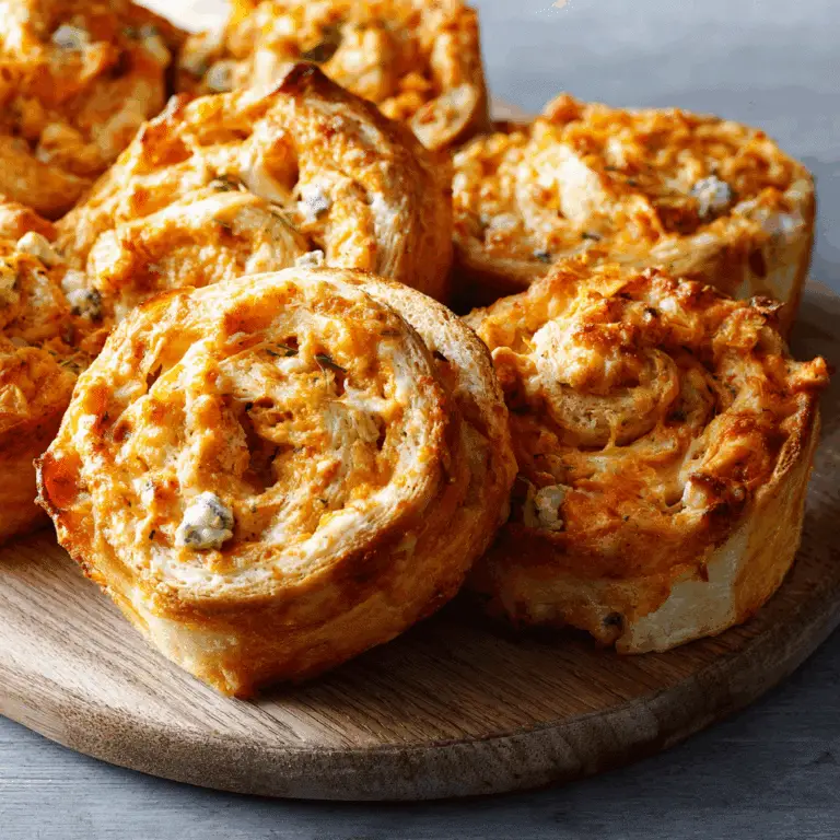 Buffalo Chicken Pinwheels: Your Go-To Spicy, Creamy Party Snack