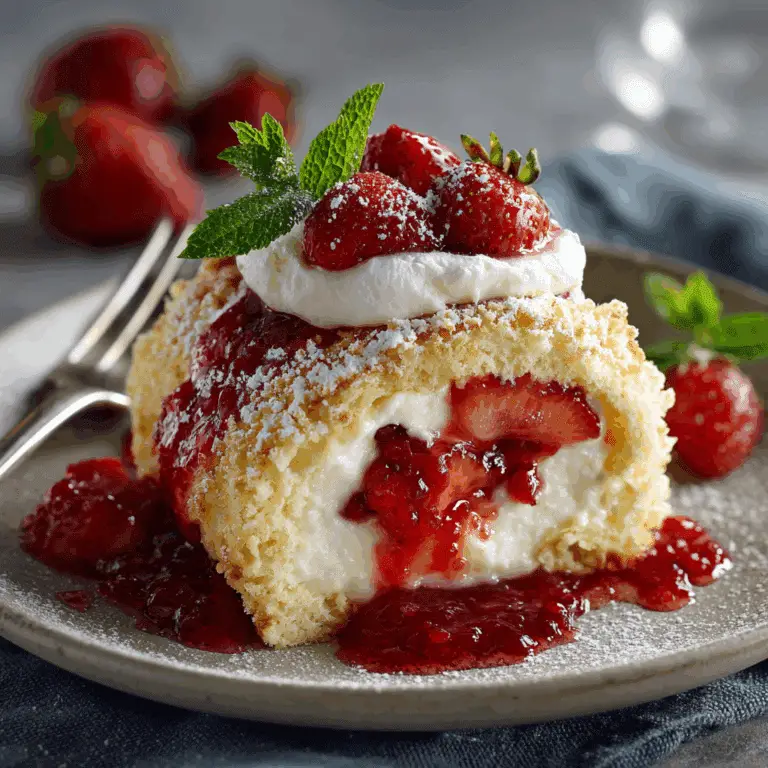 Strawberry Shortcake Cheesecake Rolls