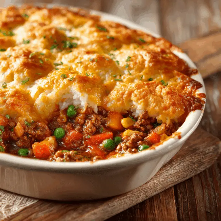 Ground Beef and Veggie Hobo Casserole