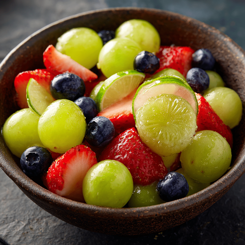 Honey Lime Fruit Salad