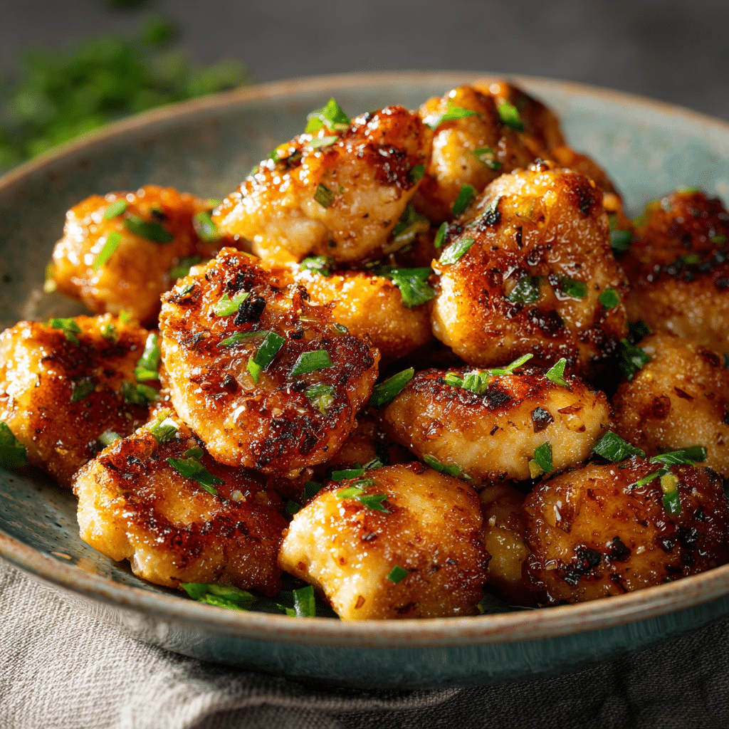 Quick & Easy Garlic Butter Chicken Bites