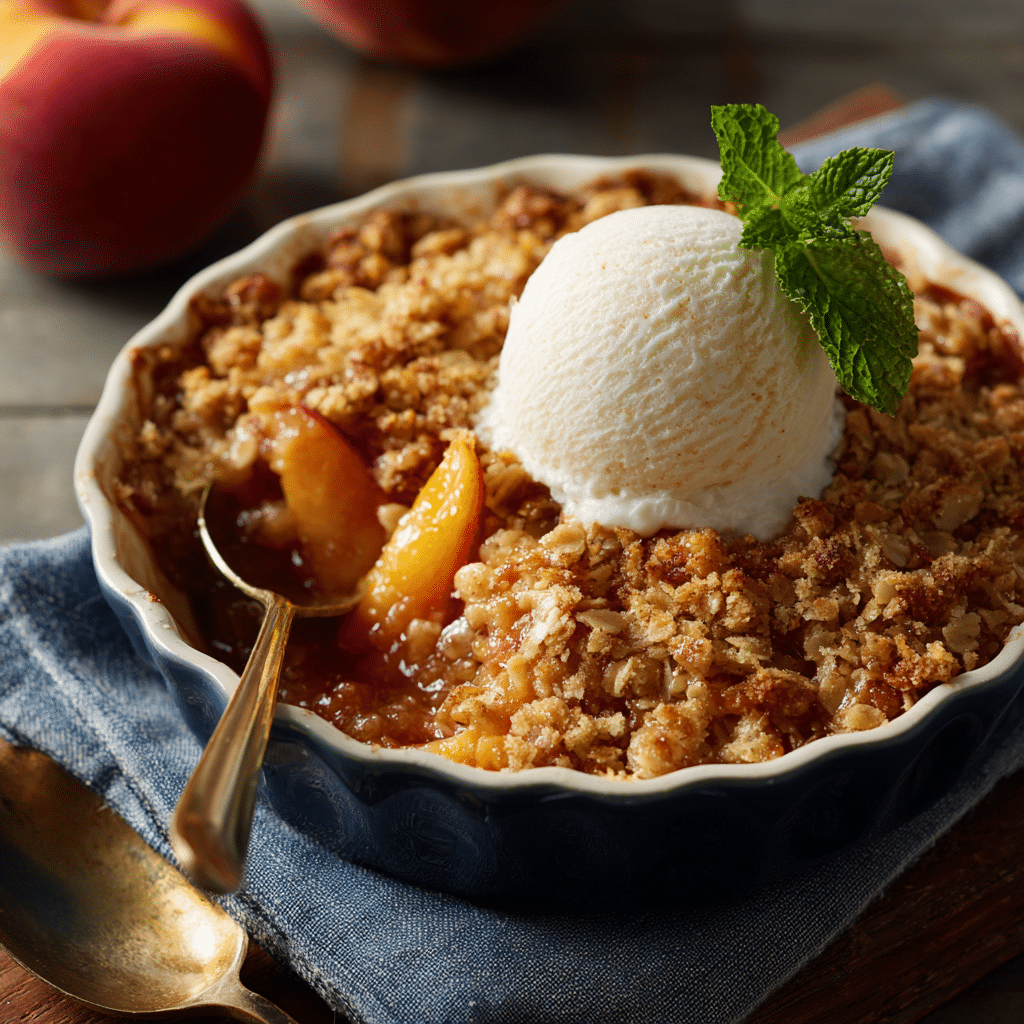 Classic Peach Crisp