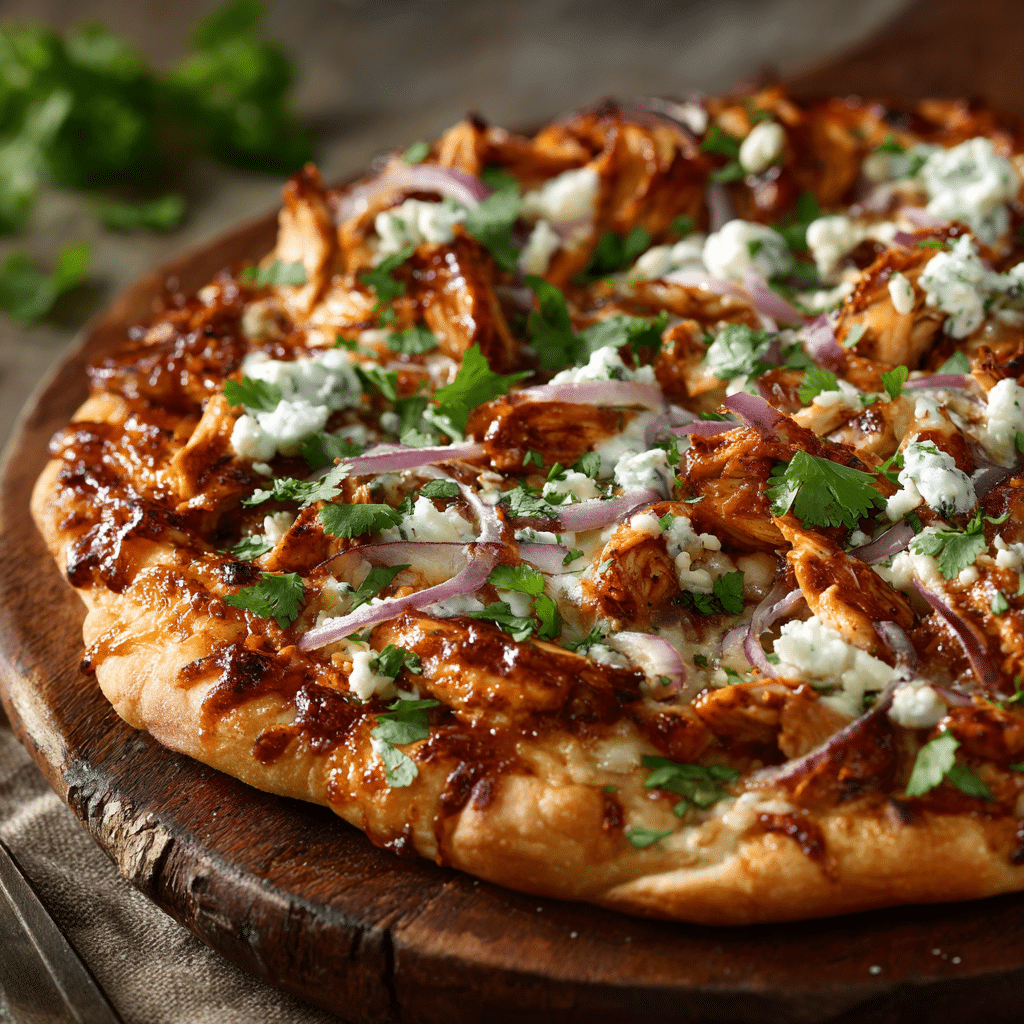 Gourmet BBQ Chicken Pizza: Smoky-Sweet Perfection in Every Bite