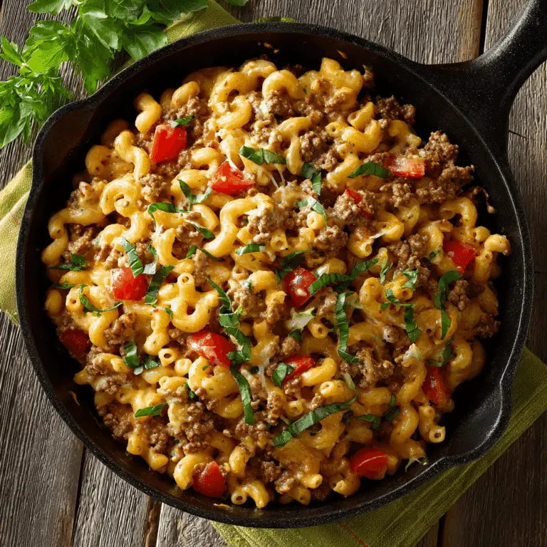 Homemade Hamburger Helper