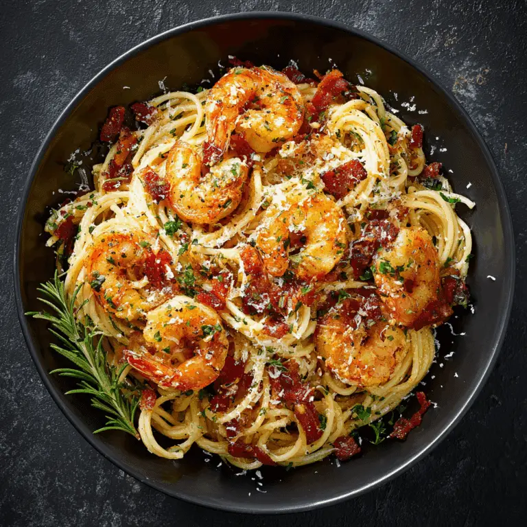 Garlic Shrimp Pasta