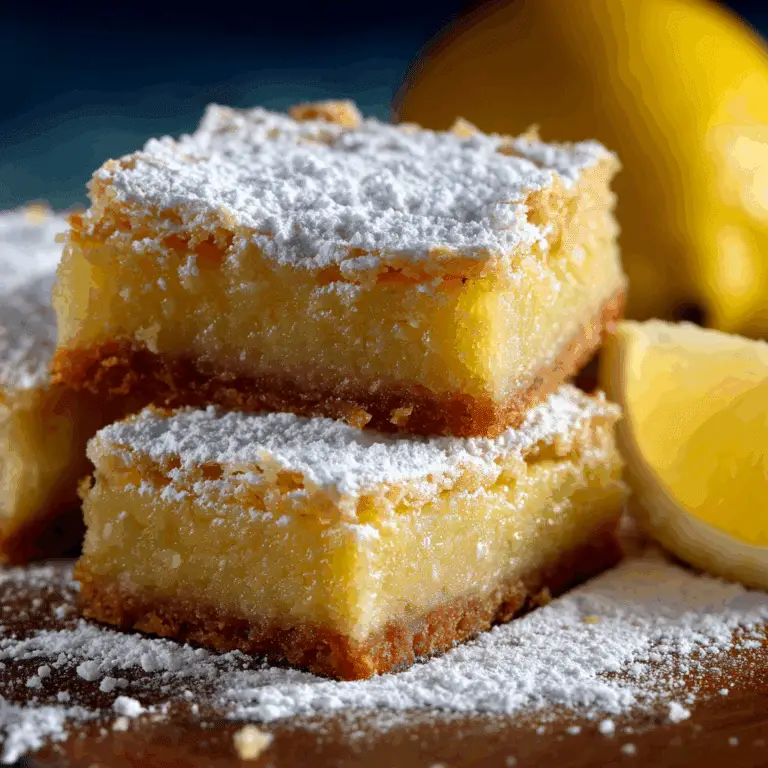 Easy Lemon Bar Recipe