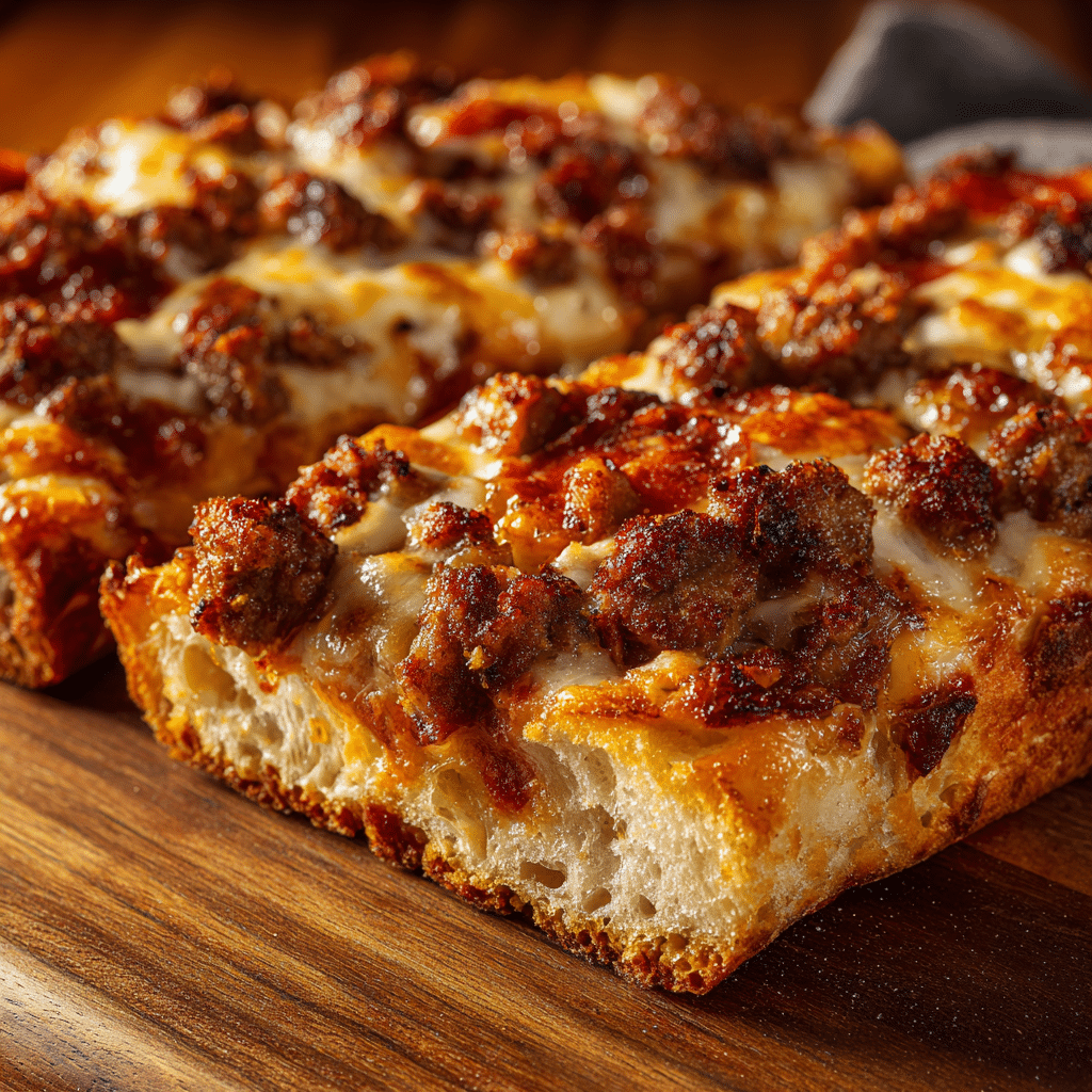 Meat Lovers Pizza Bread