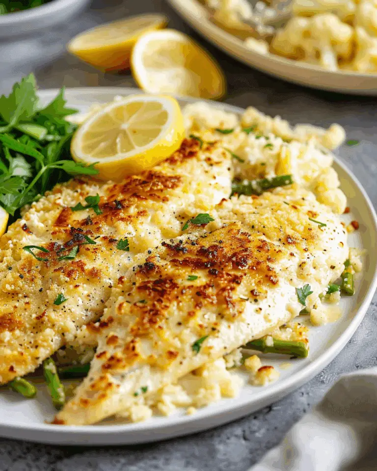 Easy 15-Minute Parmesan Tilapia
