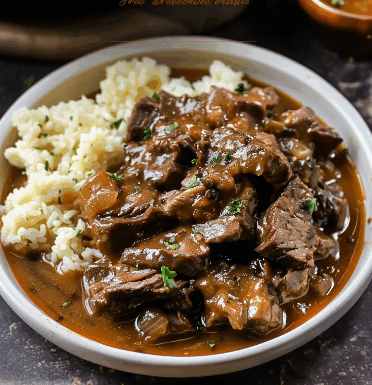 Slow Cooker Beef Manhattan