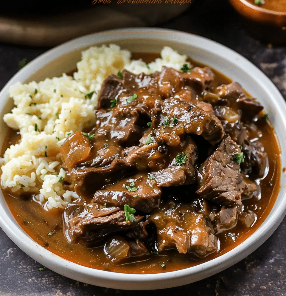 Slow Cooker Beef Manhattan