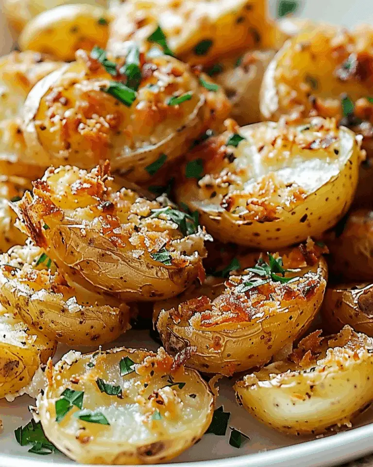 Crispy Garlic Butter Potatoes