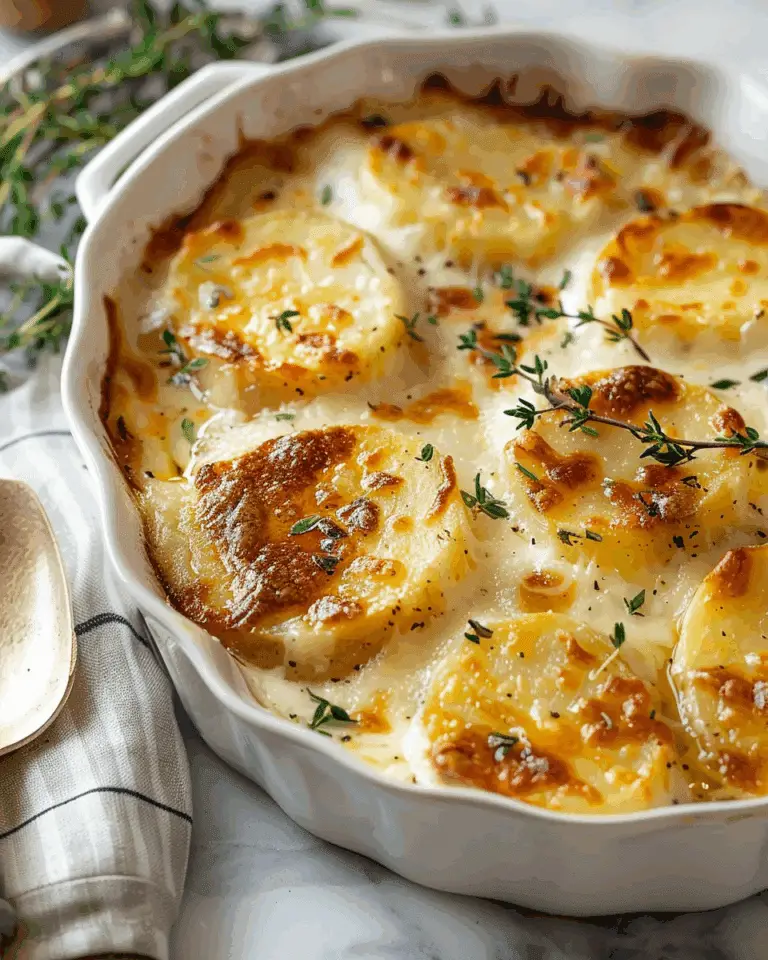 Rich Creamy Baked Potato Gratin
