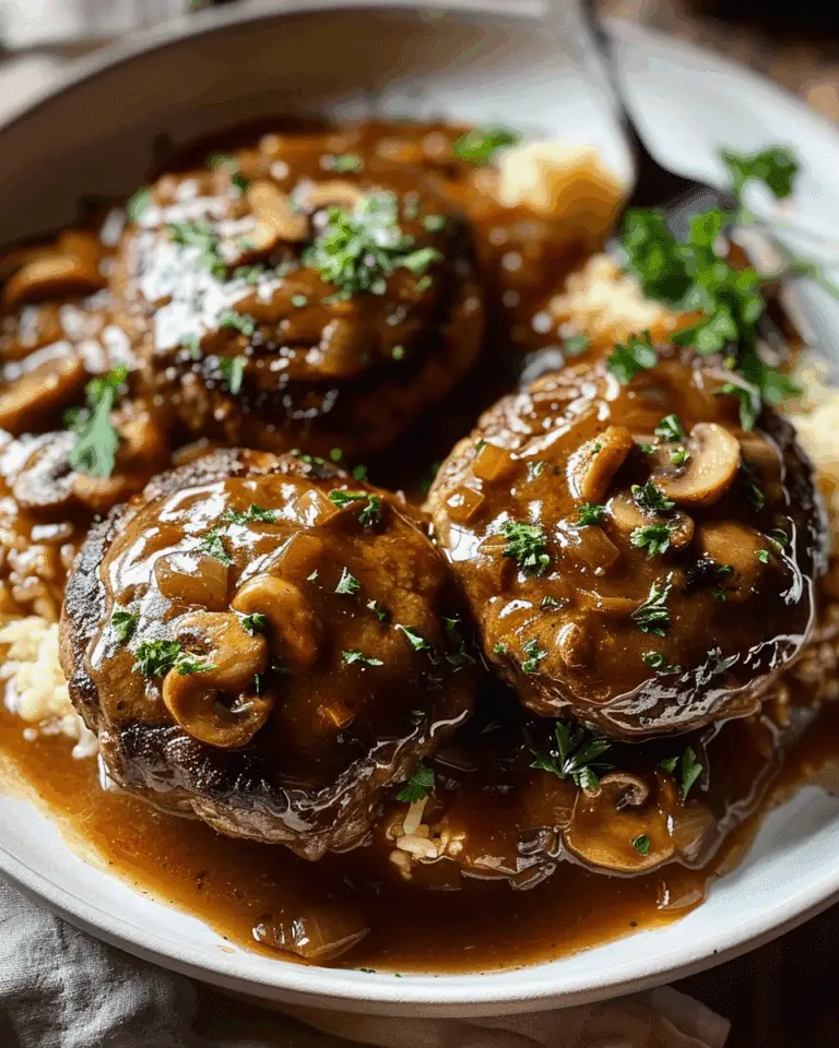 Salisbury Steak: The Ultimate Comfort Classic