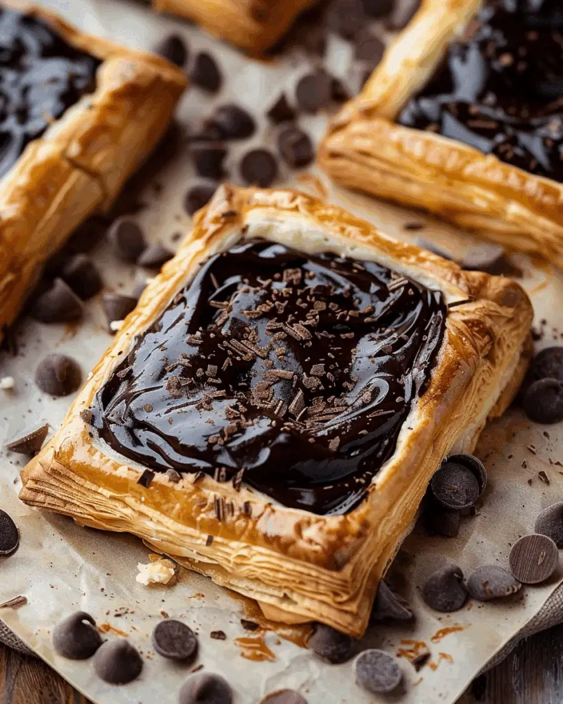 Chocolate Cream Cheese Danish