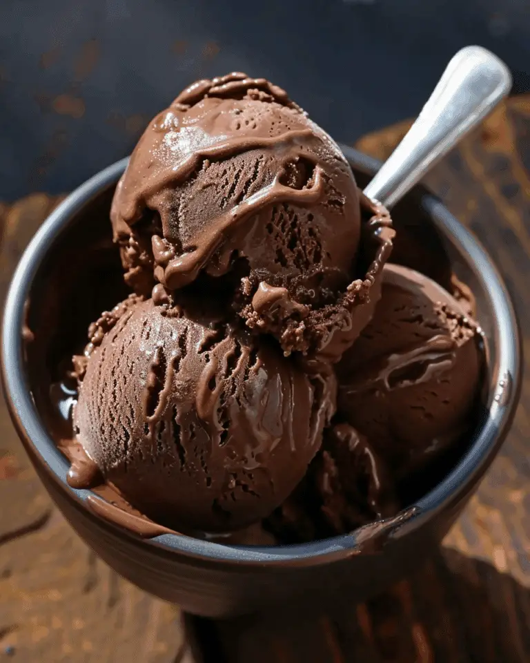 No Churn Chocolate Ice Cream