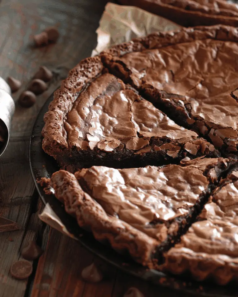 Gooey Brownie Pie