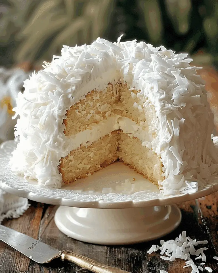 Coconut Cloud Cake