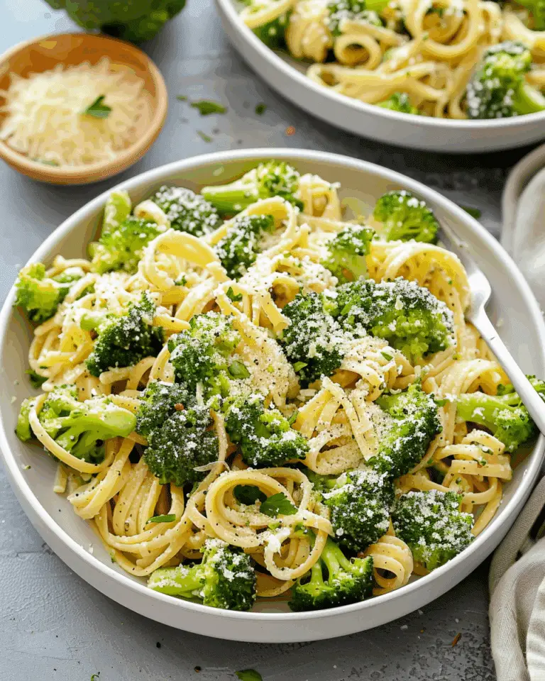 Easy Healthy Broccoli Pasta