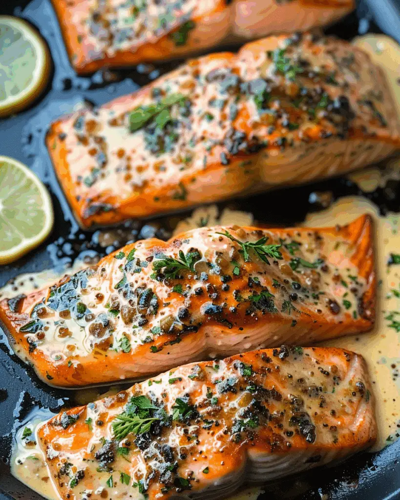 Marry Me Creamy Garlic Butter Salmon