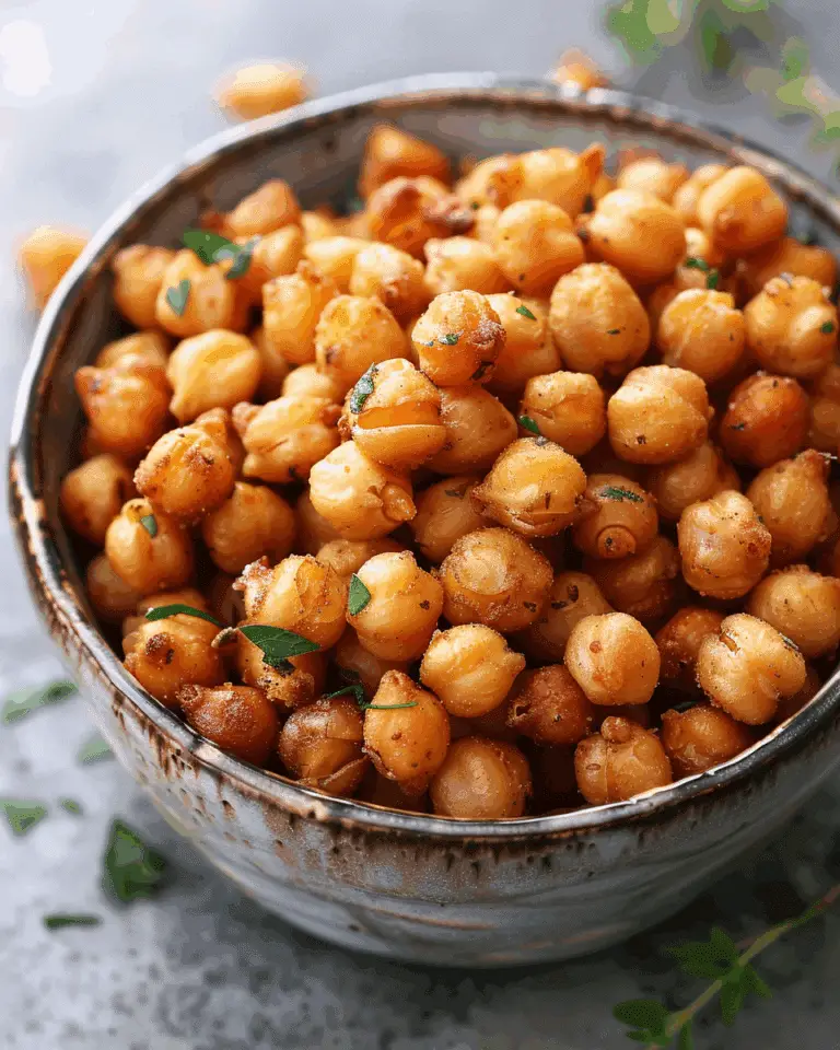 Air Fryer Chickpeas – Perfectly Crispy!