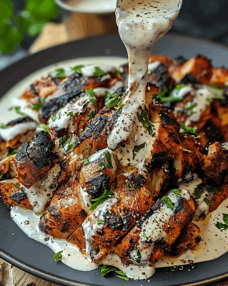 Chicken Shawarma with Creamy Garlic Sauce