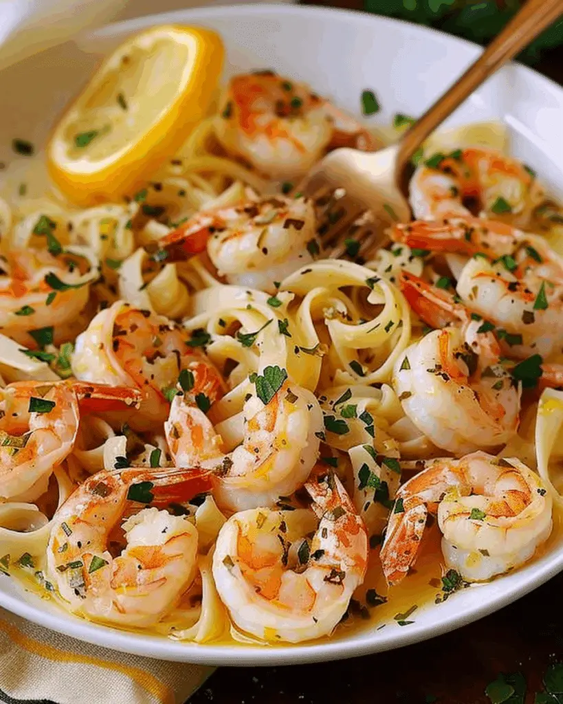 The Best Shrimp Scampi