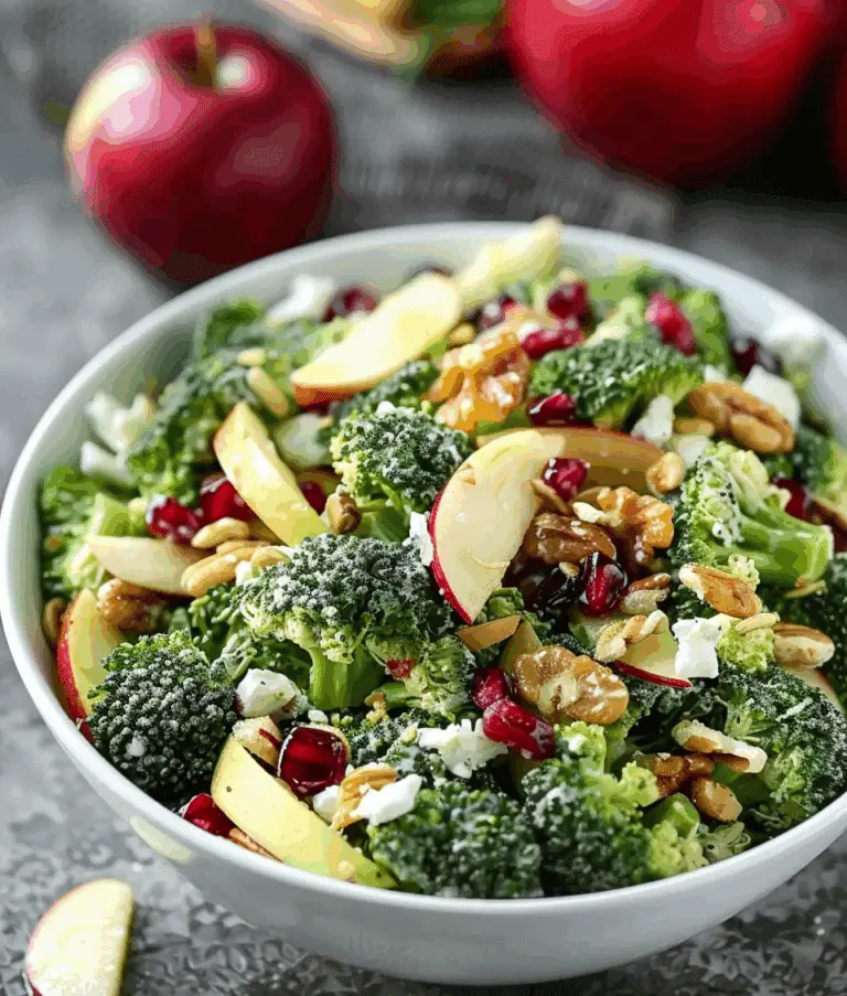 Honeycrisp Apple Broccoli Salad