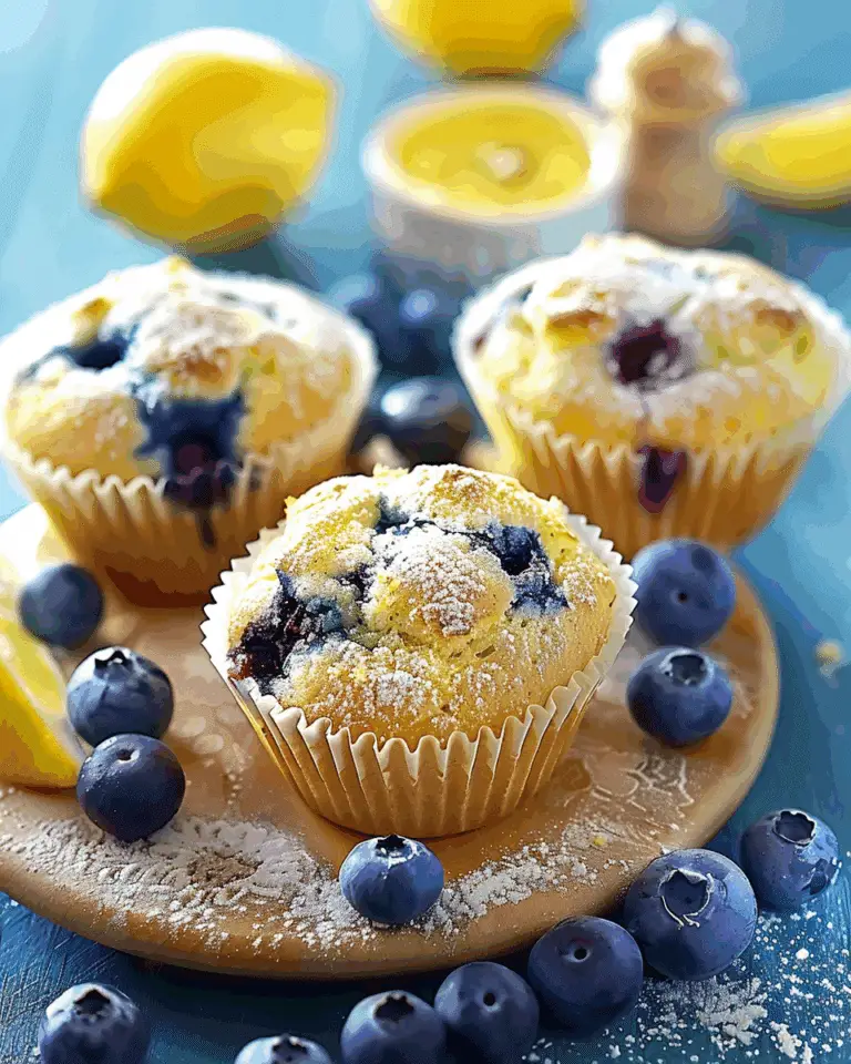 Lemon-Blueberry Muffins